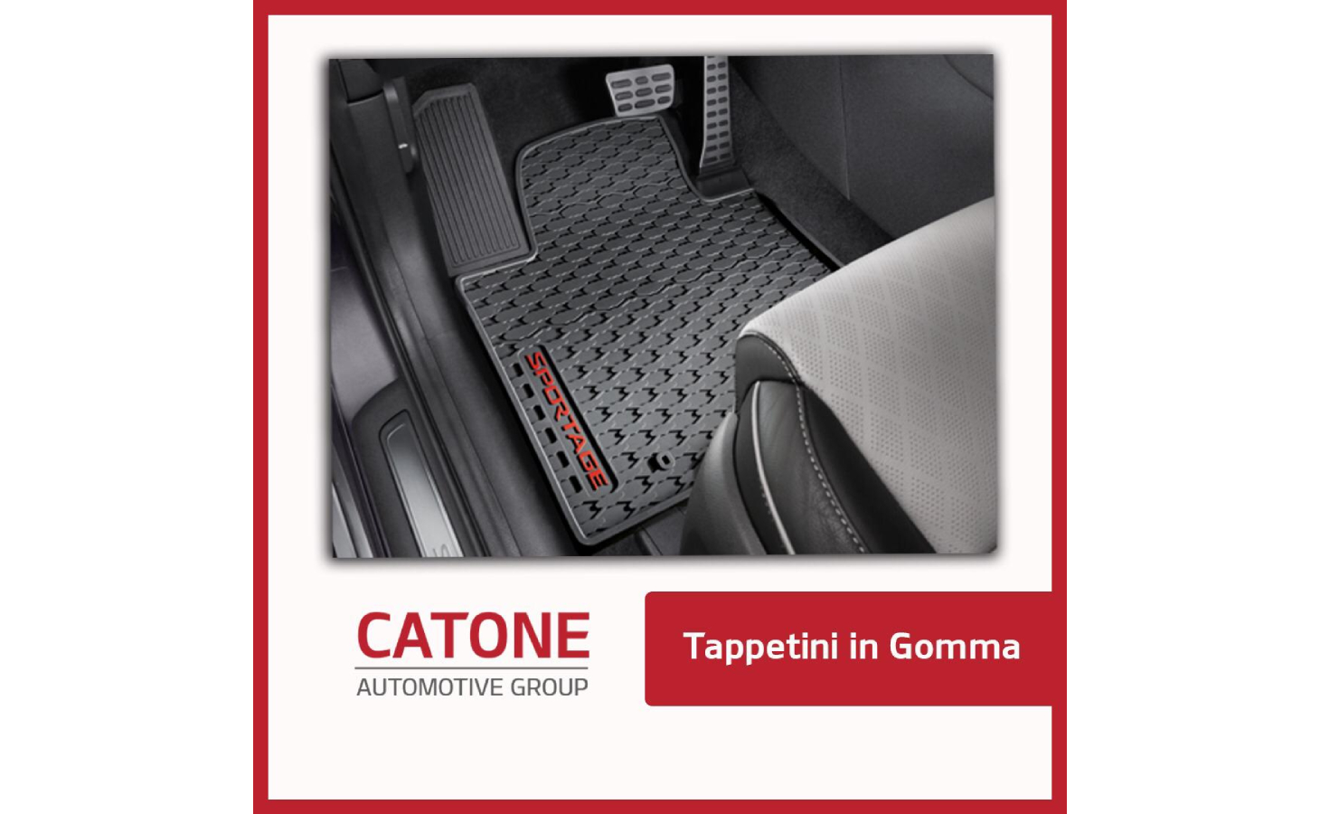 Tappetini Gomma Sportage 1