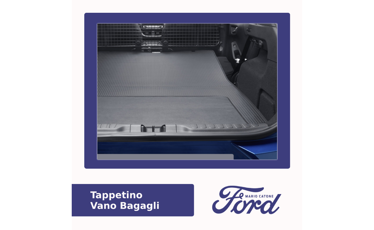 Tappetino Protettivo per Vano Bagagli Ford Puma