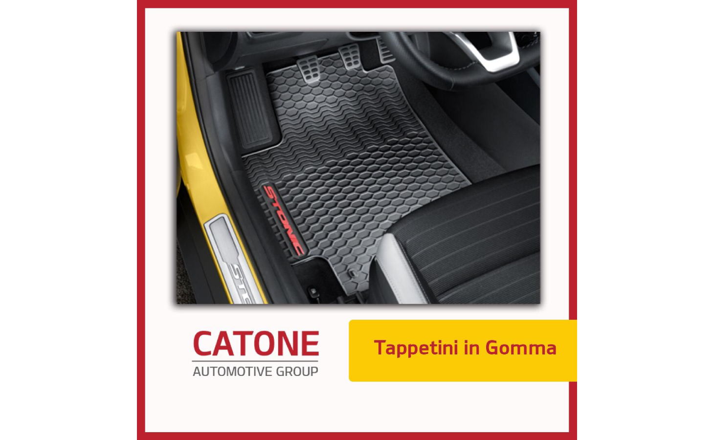 Tappetini Gomma Stonic 1