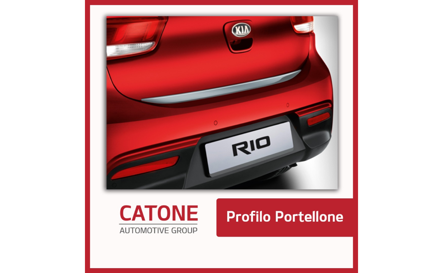 Profilo Portellone Kia Rio 1