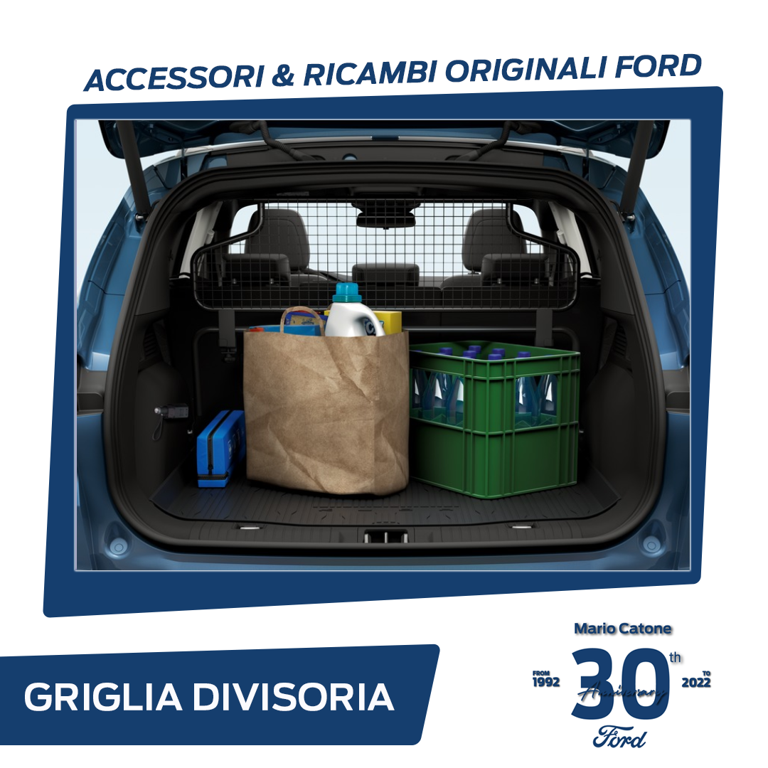 Promozioni Ford GRIGLIA DIVISORIA FORD KUGA Caserta, Benevento e Isernia  Gruppo Catone