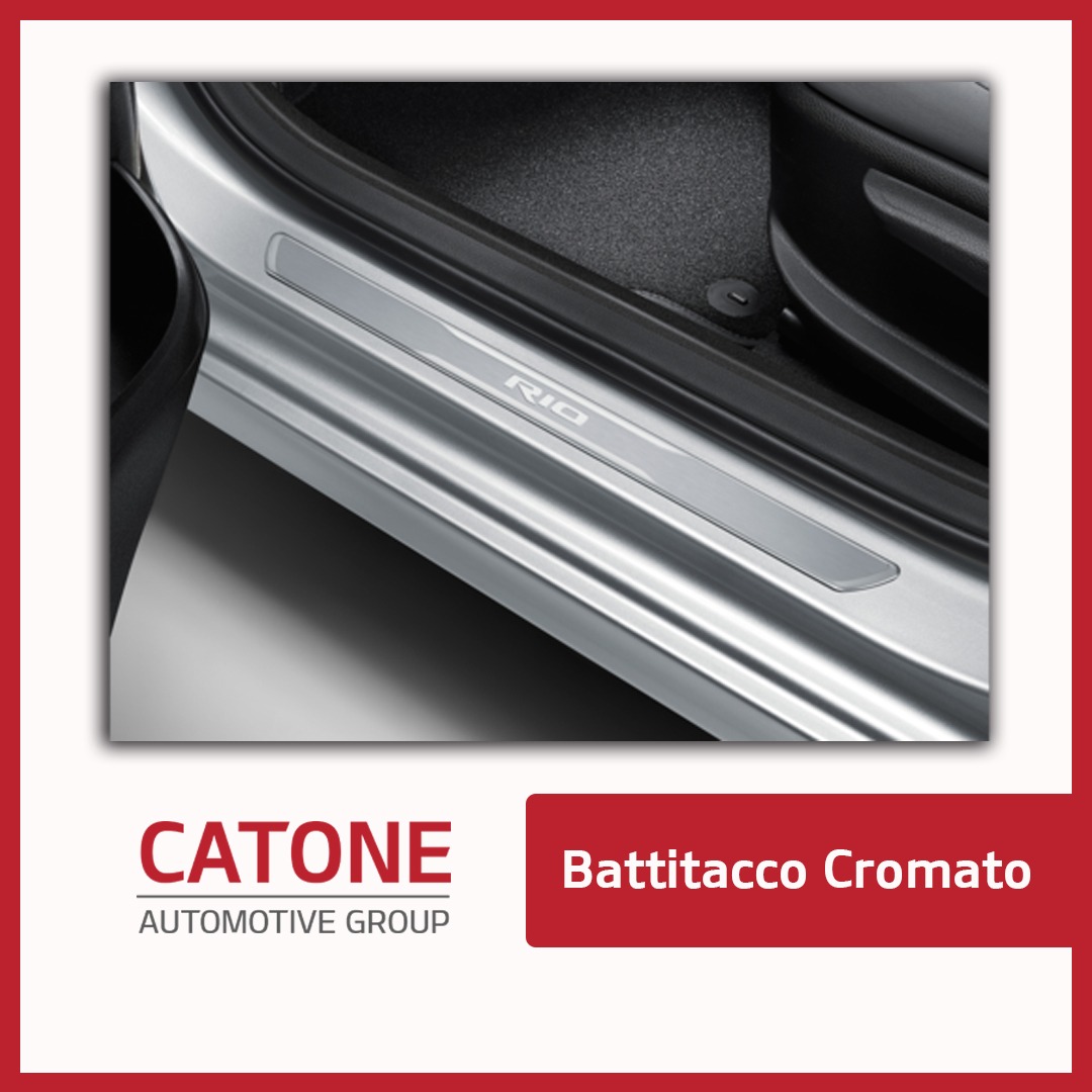 Battitacco Cromato Kia Rio