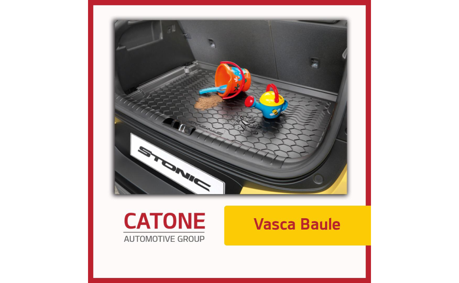 Vasca baule originale per Kia Stonic in offerta da Gruppo Catone